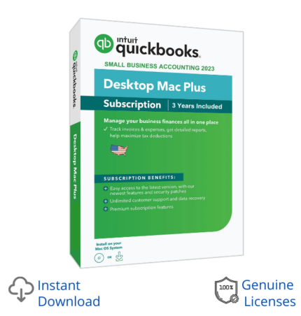 Quickbooks Desktop Mac Plus 2023