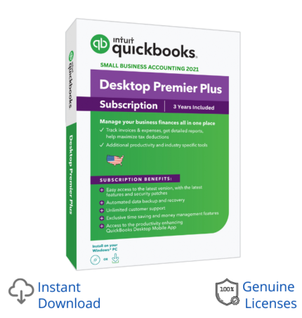 Quickbooks Desktop Premier Plus 2021