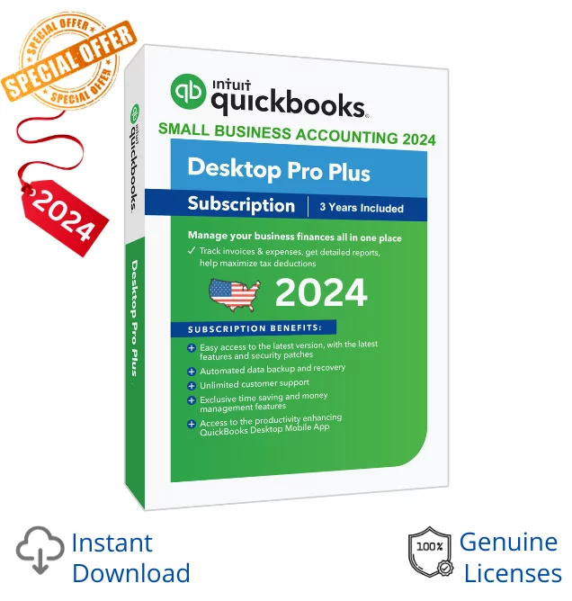 Quickbooks Desktop Pro Plus 2024