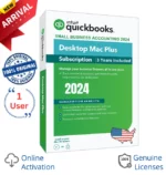 Quickbooks Desktop Mac Plus 2024 – 1 User